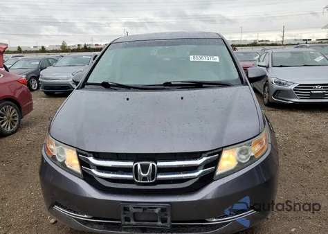 2015 Honda Odyssey Ex из США, поврежденный, VIN 5FNRL5H42FB063498